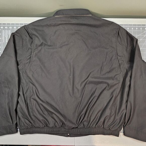 Polo Ralph Lauren Harrington Jacket Mens XXL Black Vintage Eisenhower Preppy - Picture 11 of 14